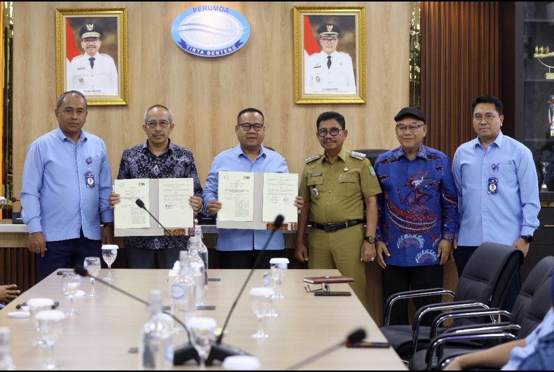 Wali Kota Tangerang Sachrudin Dorong Perumda Tirta Benteng Gandeng UI untuk Tingkatkan Kualitas SDM Pelayanan Air Bersih