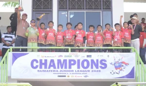 SSB PSS U-10 Palembang Raih Runner Up SJL 2026, Hanan Cetak 6 Gol dan Sabet Gelar Pemain Terbaik