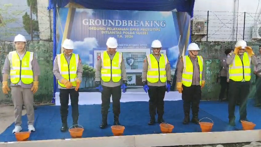 Ditlantas Polda Sulsel Bangun Gedung BPKB Prototype Rp 39 Miliar di Makassar, Target Rampung 6 Bulan