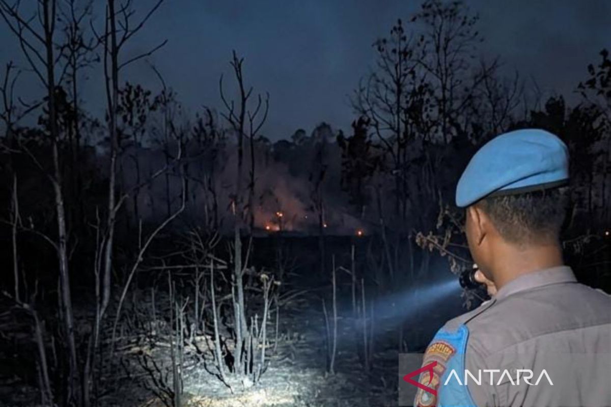 Polres Bangka Barat Perkuat Patroli Karhutla, 25 Kejadian Kebakaran Terjadi Sepanjang Agustus