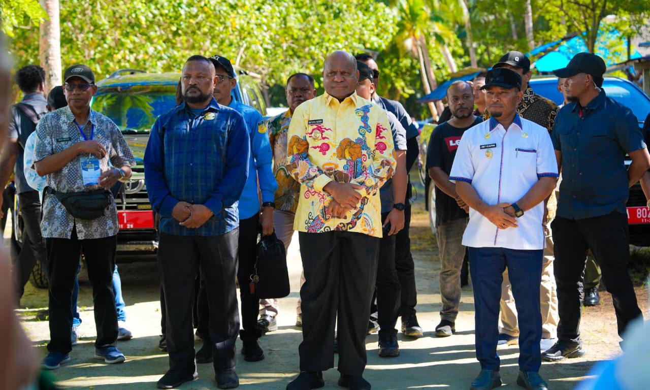 Gubernur Papua Fakhiri Dorong Warga Numfor Garap Kelapa Hibrida, Jagung, dan Kacang Hijau, Bantuan Bibit Siap Salur