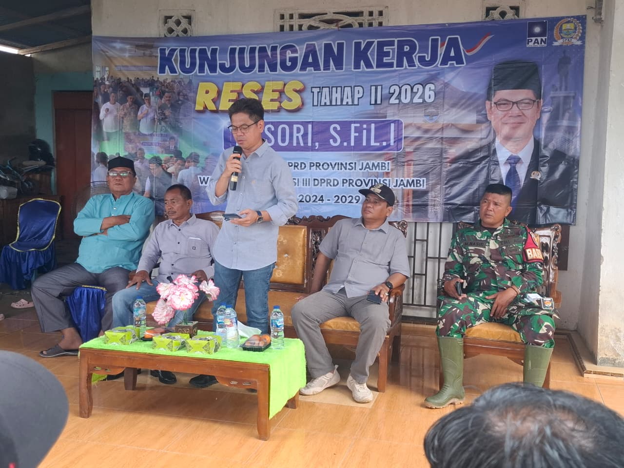 Anggota DPRD Provinsi Jambi Ansori Gelar Reses di Dua Dusun di Bungo, Warga Minta Perbaikan Jalan dan Bantuan Bibit