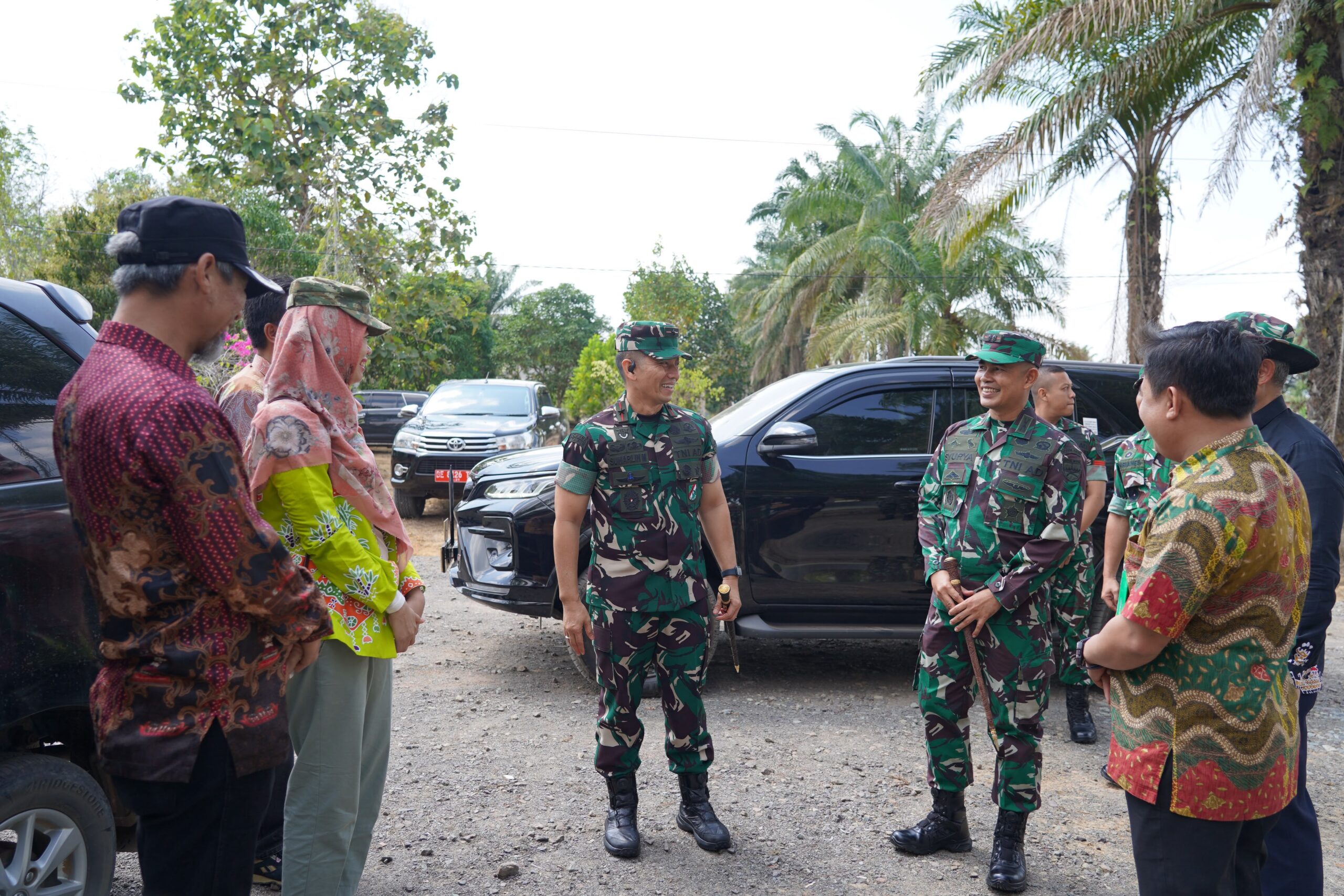 Danrem 043/Gatam Tinjau Langsung Cetak Sawah Rakyat di Tulang Bawang, Target Lahan Segera Ditanami