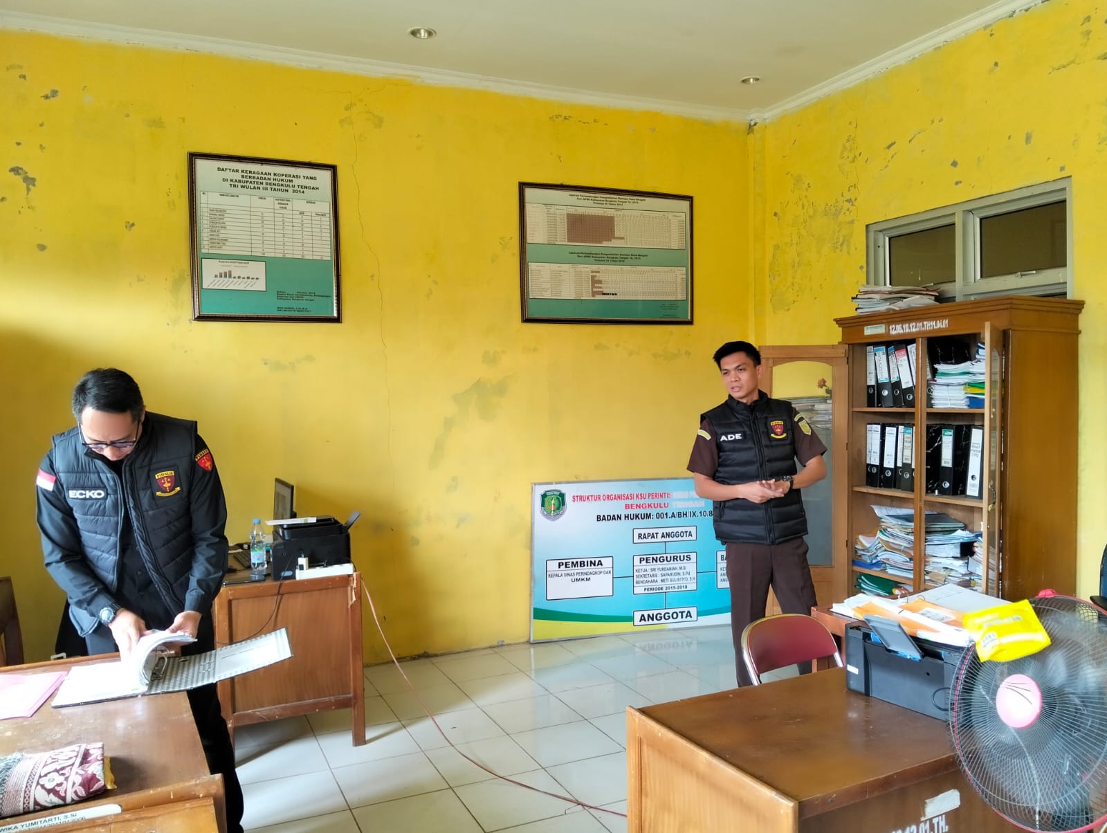 Kejari Bengkulu Tengah Geledah Kantor Disdagperinkop, Usut Dugaan Korupsi Proyek Pasar Rp700 Juta di Desa Renah Semanek