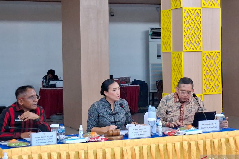 Kanwil Kemenkum NTT dan Pansus DPR Bahas RUU Desain Industri di Kupang, Soroti Nasib Tenun dan UMKM