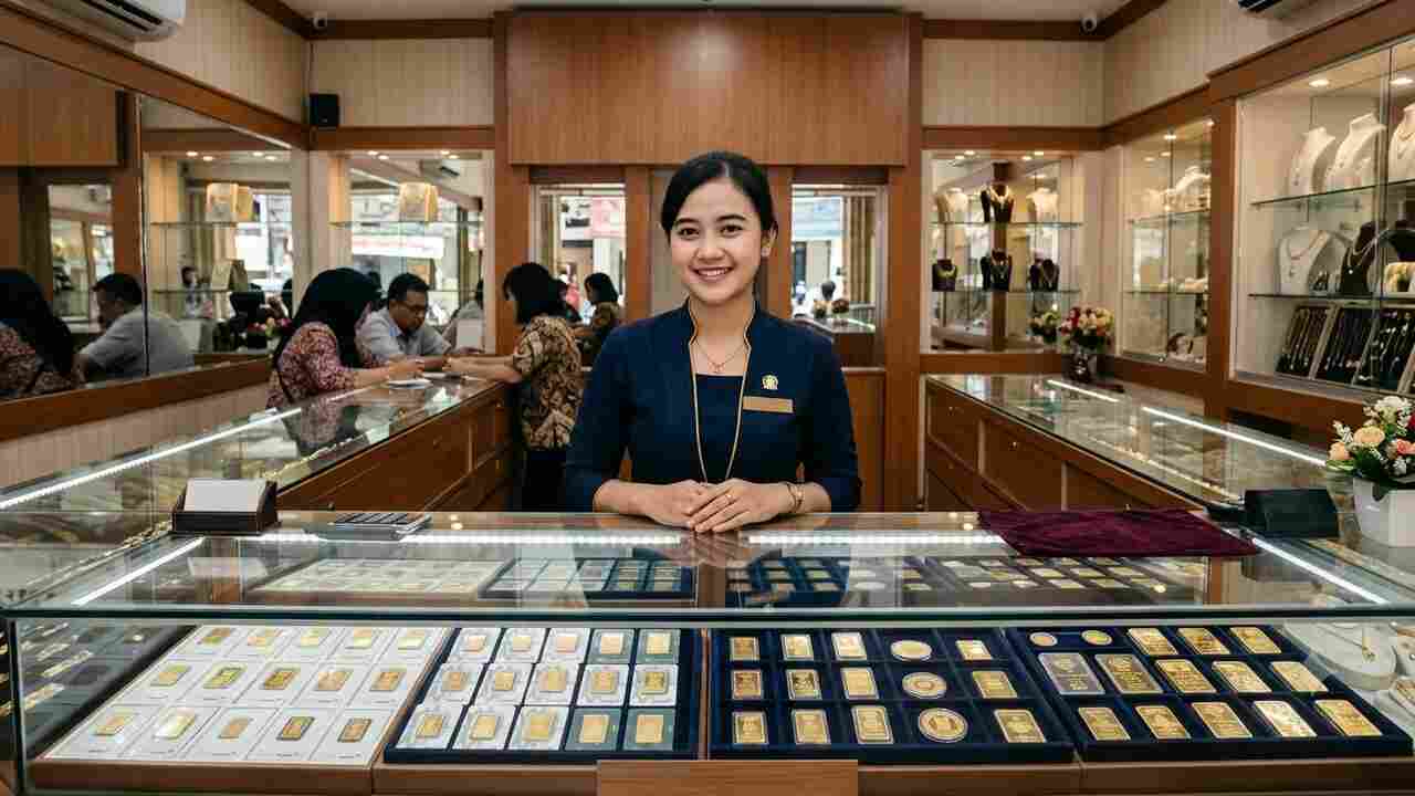 Harga Emas Pegadaian di Sumsel Selasa 7 Juli 2026: Galeri24 dan UBS Menguat, Antam Stabil di Rp 2,7 Juta per Gram