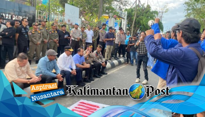Mahasiswa se-Kalsel Kembali Datangi DPRD, Empat Tuntutan Disampaikan ke Ketua Dewan