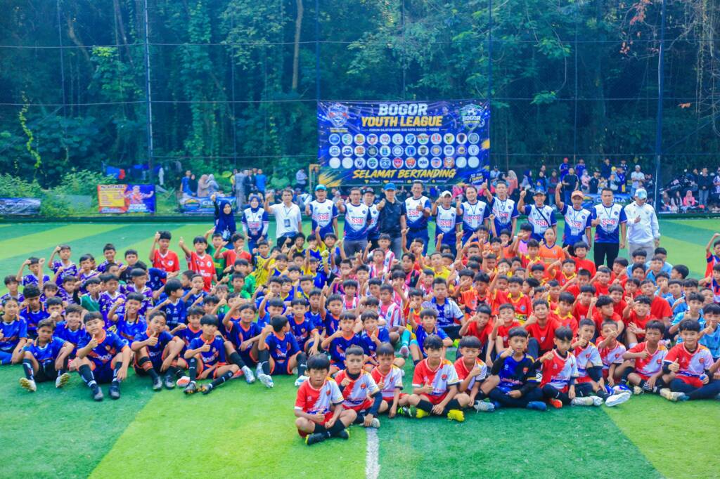 32 Sekolah Sepak Bola Ramaikan Kompetisi Mini Soccer Bogor Youth League di Sempur, Dibuka Wali Kota Dedie Rachim