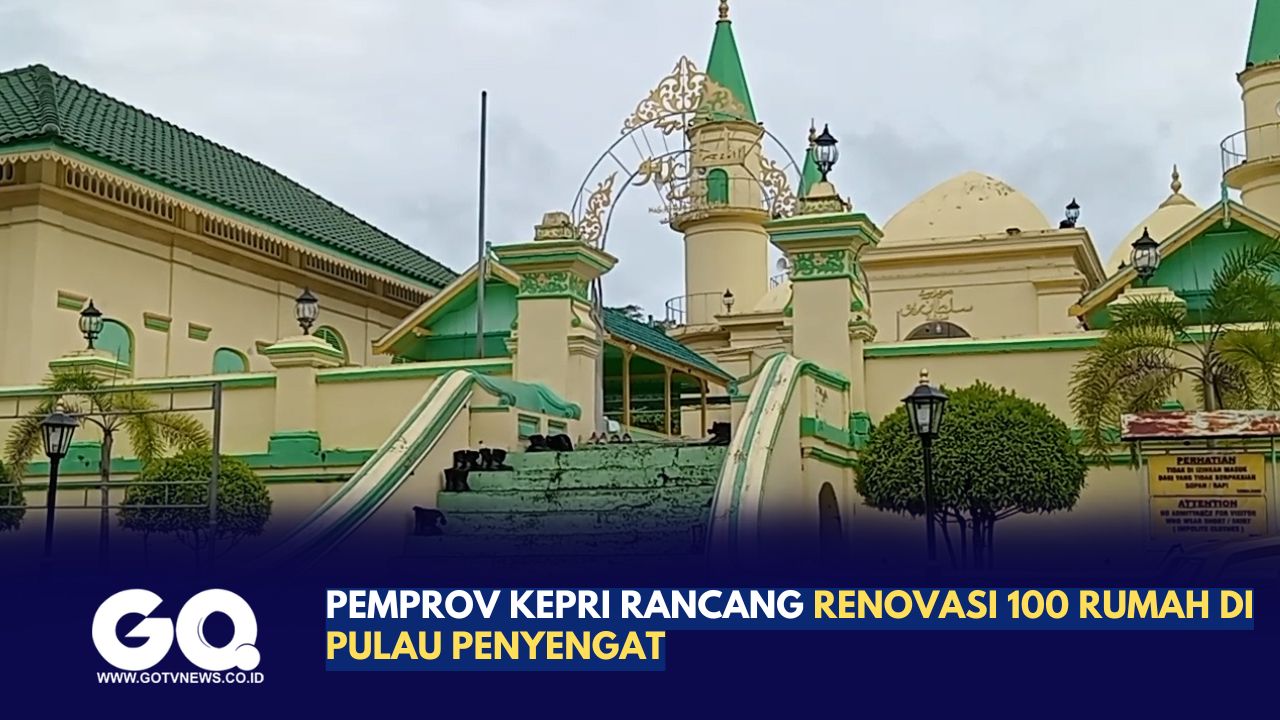 Pemprov Kepri Anggarkan Rp2 Miliar untuk Renovasi 100 Rumah di Pulau Penyengat, Target APBD Perubahan 2026