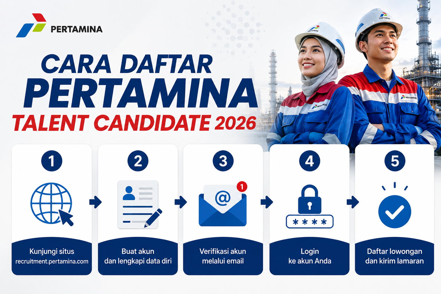 Pertamina Talent Candidate 2026 Dibuka untuk Fresh Graduate dan Berpengalaman 2 Tahun