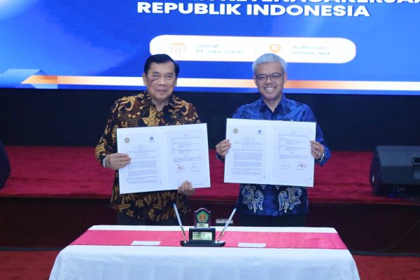 Kemnaker dan Ubhara Jaya Teken MoU Siapkan SDM Kompeten, Mahasiswa Bisa Akses Magang dan Pelatihan Gratis Lewat SIAPKerja