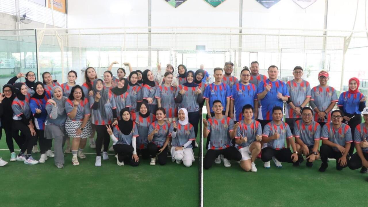 Kanwil Kemenkum Sumsel Kirim 5 Pasangan Peserta di Padel Cup HUT Ikatan Notaris Indonesia
