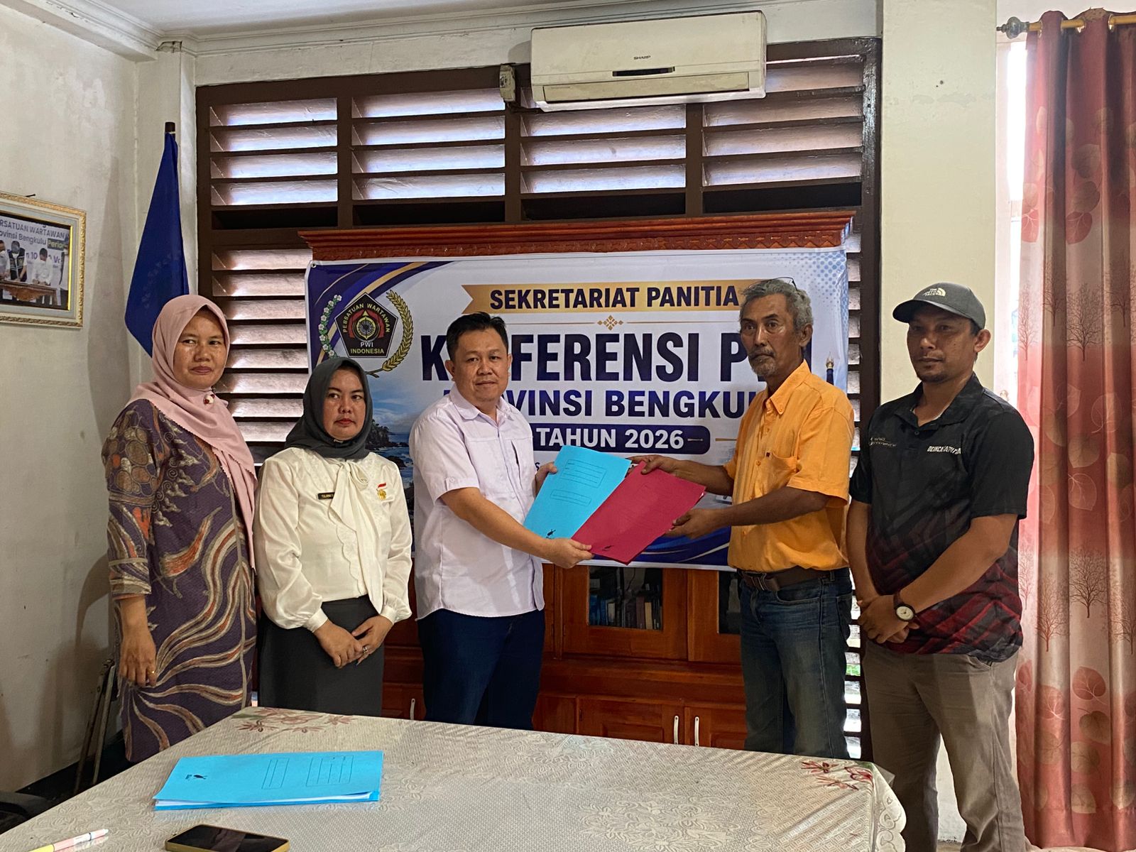 Tiga Pasang Calon Bersaing di Konferensi PWI Bengkulu 2026, Doni Aftarizal-Cik Ben Lolos Verifikasi Awal