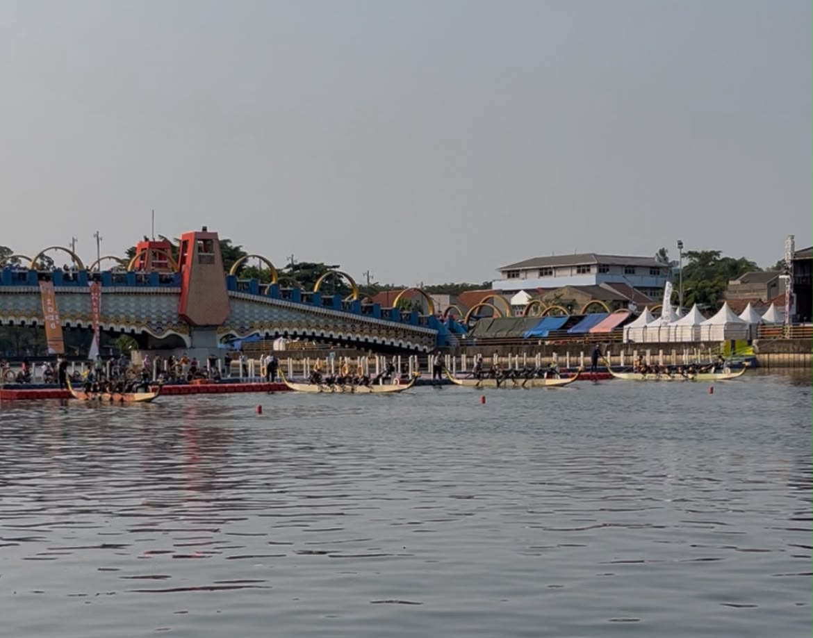 Target Porprov 2026 Menguat, Tim Dayung Kota Tangerang Juara Umum Festival Cisadane