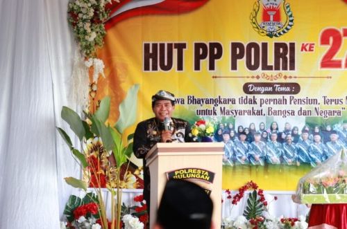 Gubernur Kaltara Zainal Paliwang Hadiri HUT ke-27 PP Polri di Tanjung Selor, Tekankan Jiwa Bhayangkara Tak Pernah Pensiun