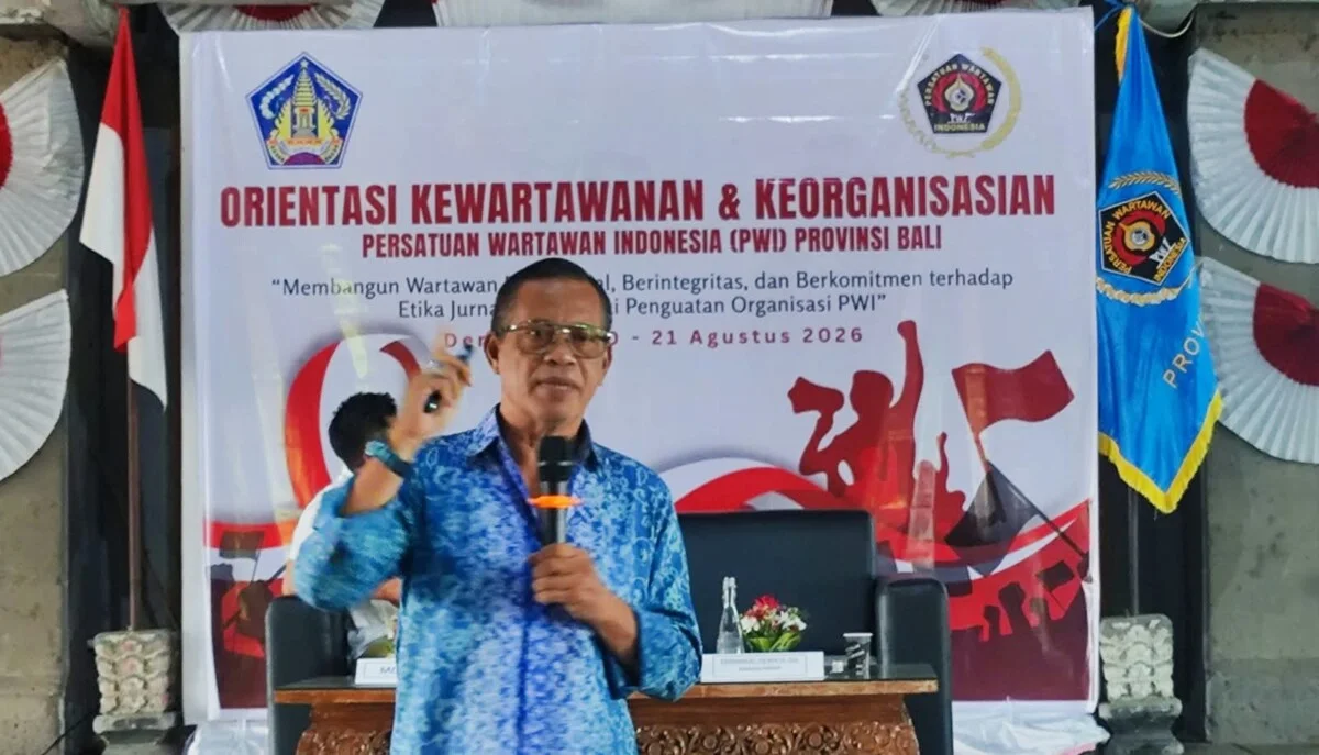 PWI Bali Sebut Praktik Pencurian Konten Berita Menggerus Nilai Ekonomi Media, Wartawan Diminta Pahami Batas Aman