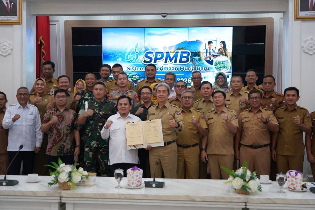 DPRD Kota Bogor Pastikan SPMB 2026 Transparan, Awali Penandatanganan Komitmen Bersama di Balaikota