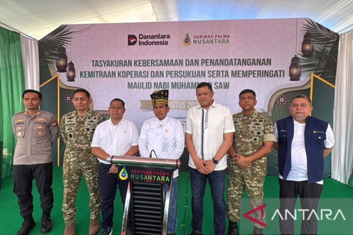 Agrinas Palma Nusantara Teken Kemitraan Sawit dengan Dua Koperasi di Rokan Hulu, Target Perkuat Hilirisasi