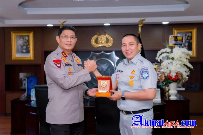 Polda Sumbar dan Jasa Raharja Perkuat Sinergi Keselamatan Lalu Lintas, Samsat Digital Jadi Prioritas
