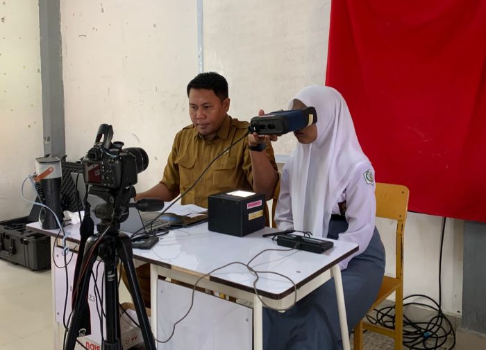 Disdukcapil Karimun Jemput Bola Rekam KTP-el Pemula dan Aktivasi IKD ke Tiga Sekolah, Target Pelajar 16-17 Tahun