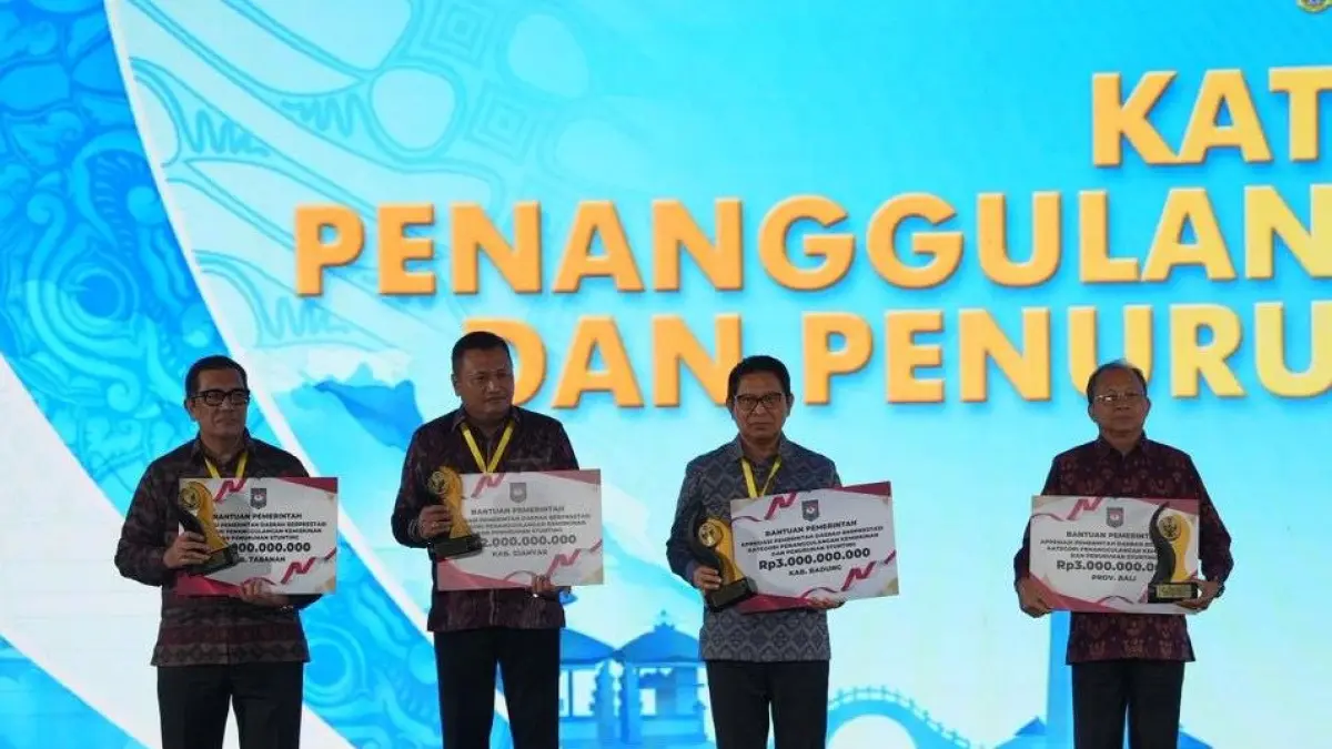 Pemkab Badung Raih Penghargaan Terbaik I Nasional Regional Jawa-Bali, Bupati Adi Arnawa Sebut Ini Bukti Kerja Kolaborasi