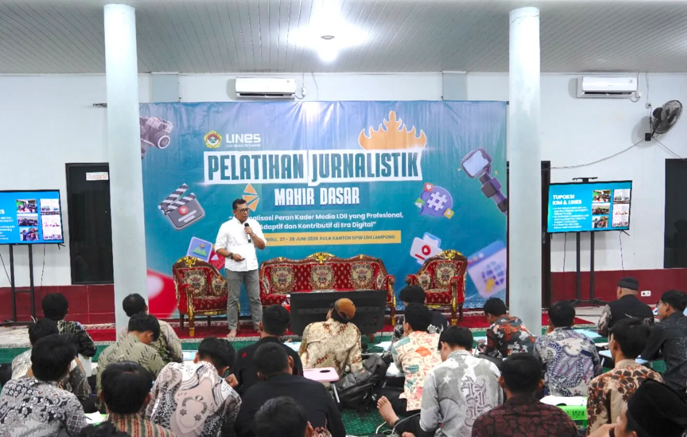 LDII Lampung Bekali 90 Pemuda Jadi Produsen Berita dan Konten Positif di Era Post-Truth