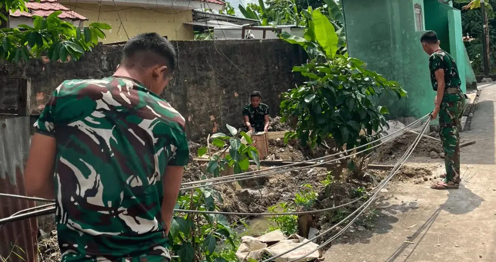 TMMD Ke-129 Kodim Palembang Bangun Sumur Bor di Mushola Al-Mufakat, 4 Personel TNI Dikerahkan