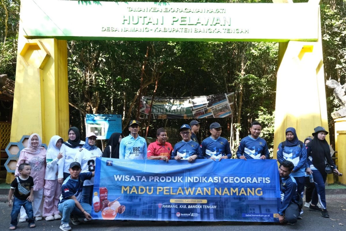 Kemenkum Babel dan Pemkab Bangka Tengah Resmi Kembangkan Desa Namang Jadi Sentra Ekonomi Berbasis Kekayaan Intelektual