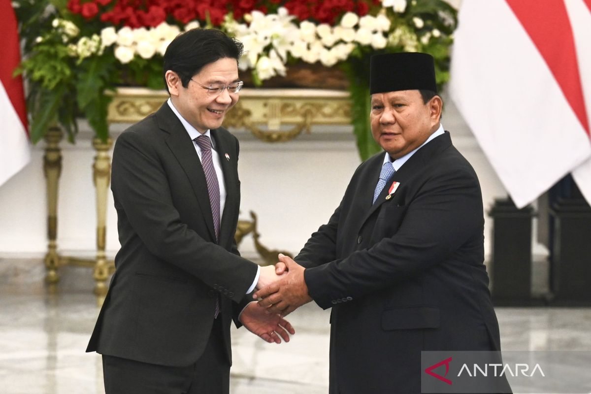 Presiden Prabowo Sambut PM Singapura Lawrence Wong di Istana Merdeka, 19 Kesepakatan Strategis Jadi Bahasan Utama