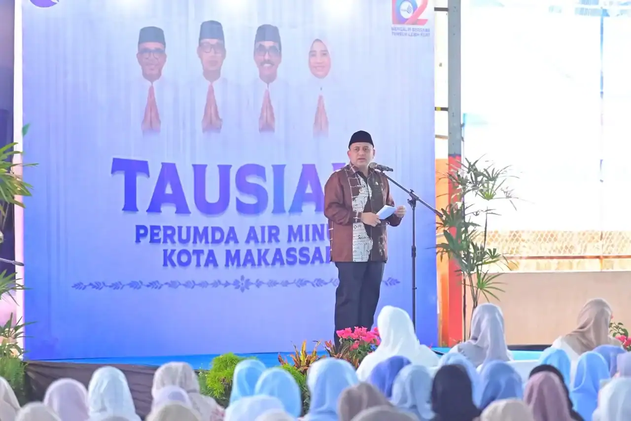 HUT ke-102 PDAM Makassar, Wali Kota Munafri Ingatkan Hak Air Bersih Warga di Tengah Kemarau Panjang