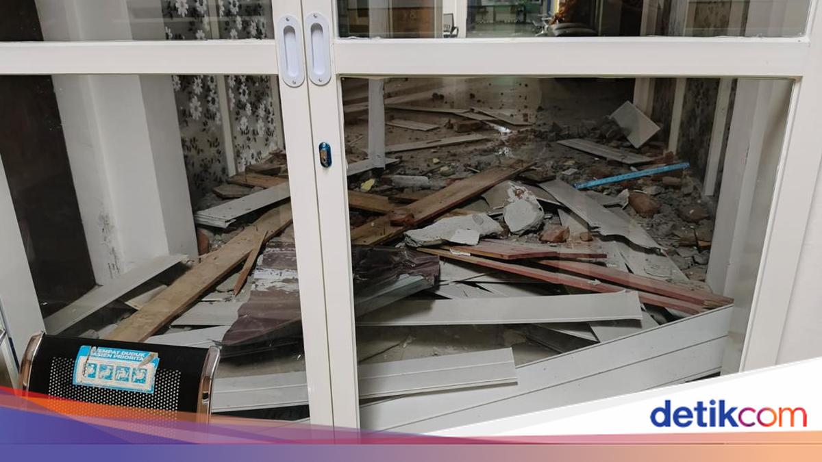 Gempa M 5,4 Guncang Buol Sulteng, Kantor Inspektorat hingga RSUD Rusak dan Satu Pasien Meninggal karena Serangan Jantung