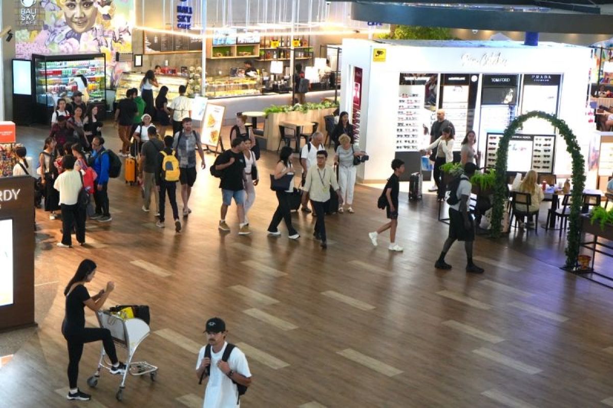 Bandara Ngurah Rai Layani 13,2 Juta Penumpang hingga Juli 2026, Rute Singapura dan Australia Mendominasi
