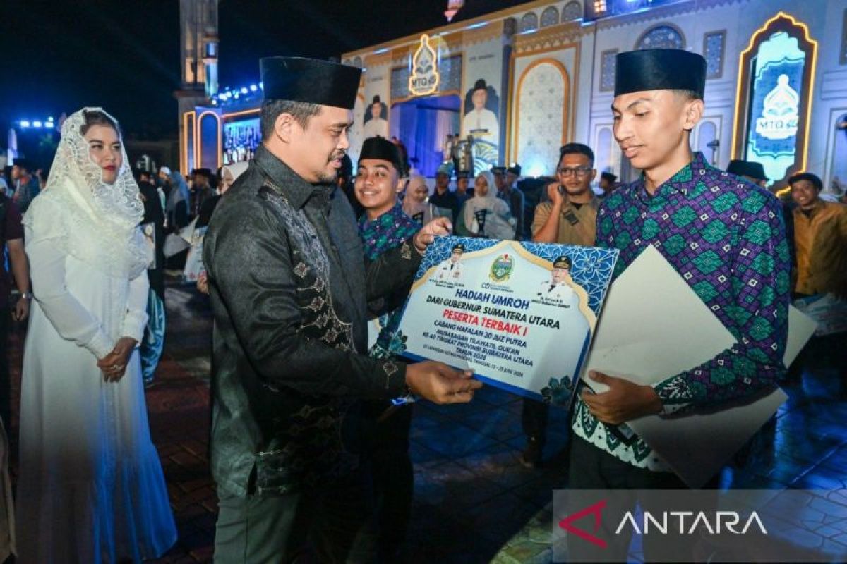 Gubernur Sumut Bobby Nasution Tutup MTQ ke-40, Tekankan Implementasi Alquran Usai Lomba