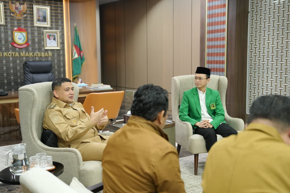 Ketua PPP Sulsel Temui Wali Kota Makassar Appi, Instruksikan Fraksi DPRD Dukung Penuh Program Pemkot
