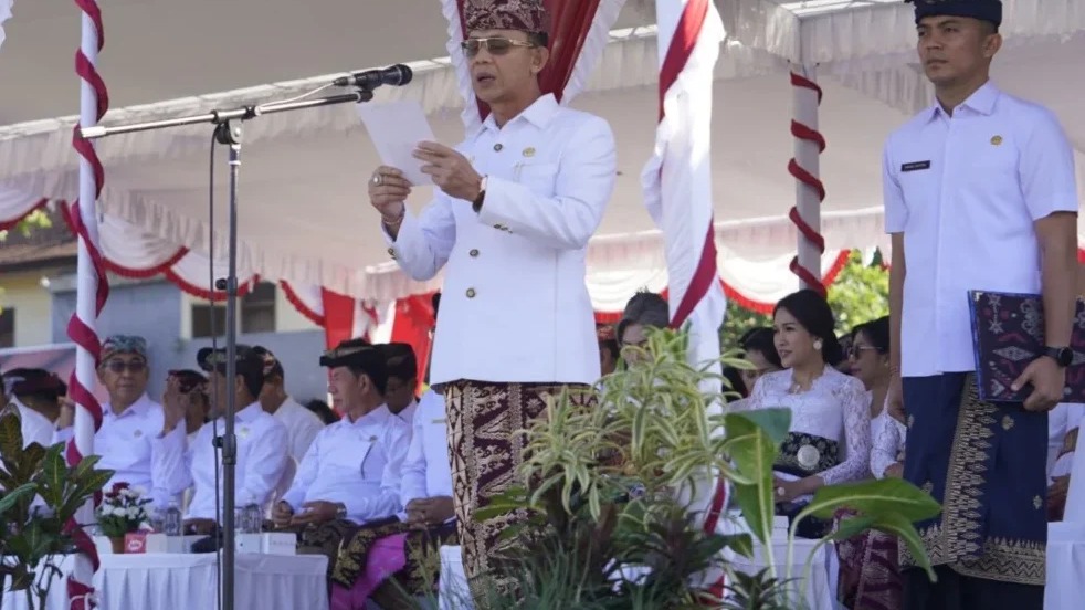 Peringatan Hari Lahir Pancasila di Klungkung, Bupati Satria Tegaskan Nilai Kebangsaan Harus Hidup di Setiap Kebijakan