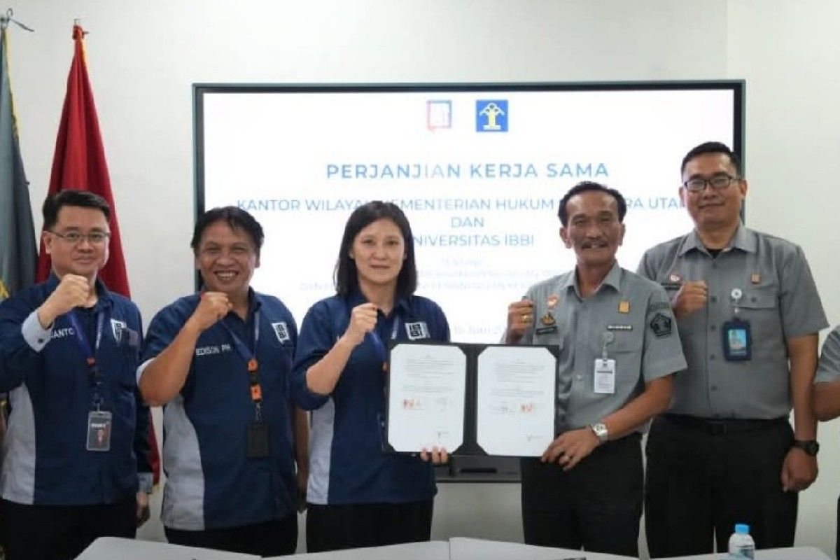 Kemenkum Sumut Gandeng Universitas IBBI Medan Lindungi Riset dan Inovasi Dosen-Mahasiswa Lewat Sentra Kekayaan Intelektual