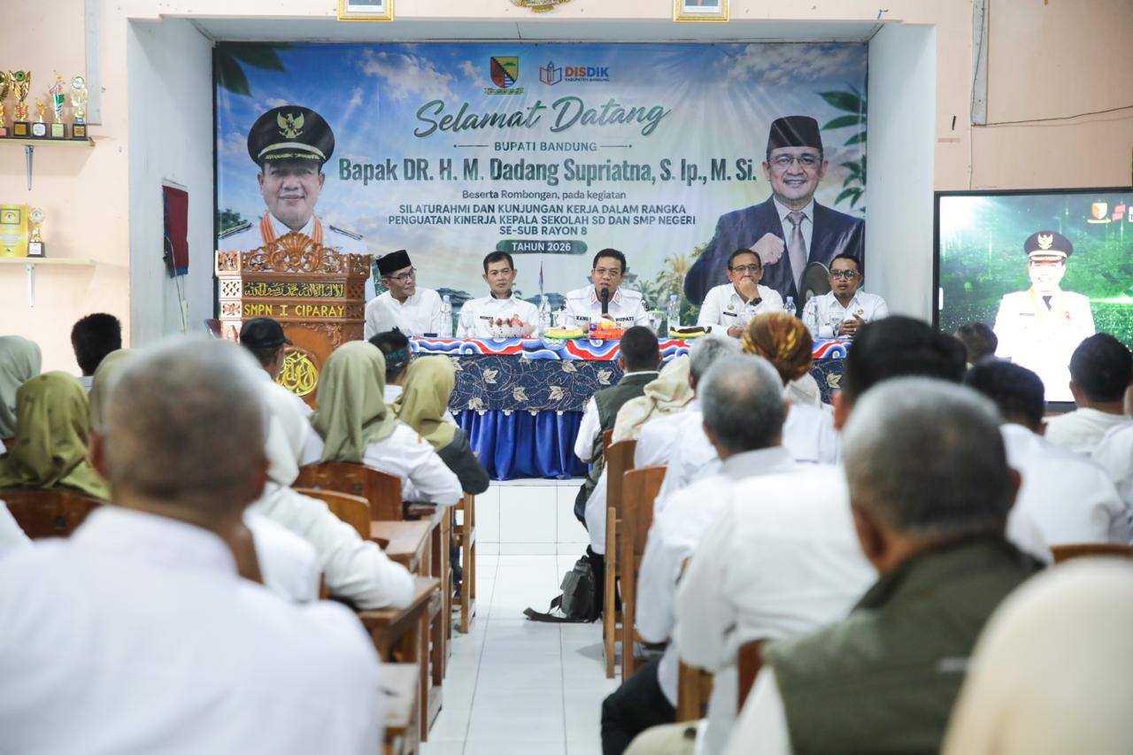 Bupati Bandung Dadang Supriatna Ingatkan Kepala Sekolah Jangan Jadikan Jabatan untuk Cari Untung, Fokus pada Mutu Siswa