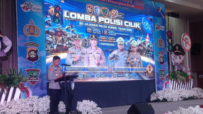 Wakapolda Sumsel Buka Lomba Polisi Cilik 2026 di Palembang, 17 Tim dari Seluruh Polres Siap Bertanding