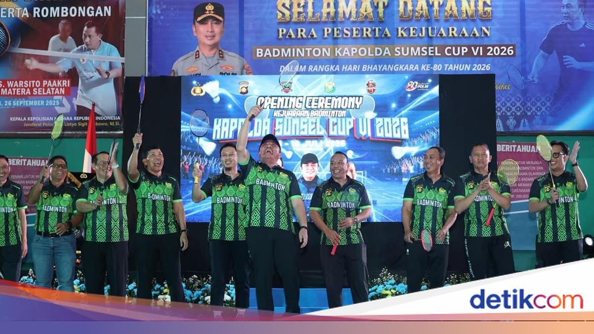 Kapolda Sumsel Cup VI 2026 Diikuti 1.078 Peserta, Gubernur Herman Deru hingga Legenda Bulu Tangkis Ahsan Ramaikan Pembukaan