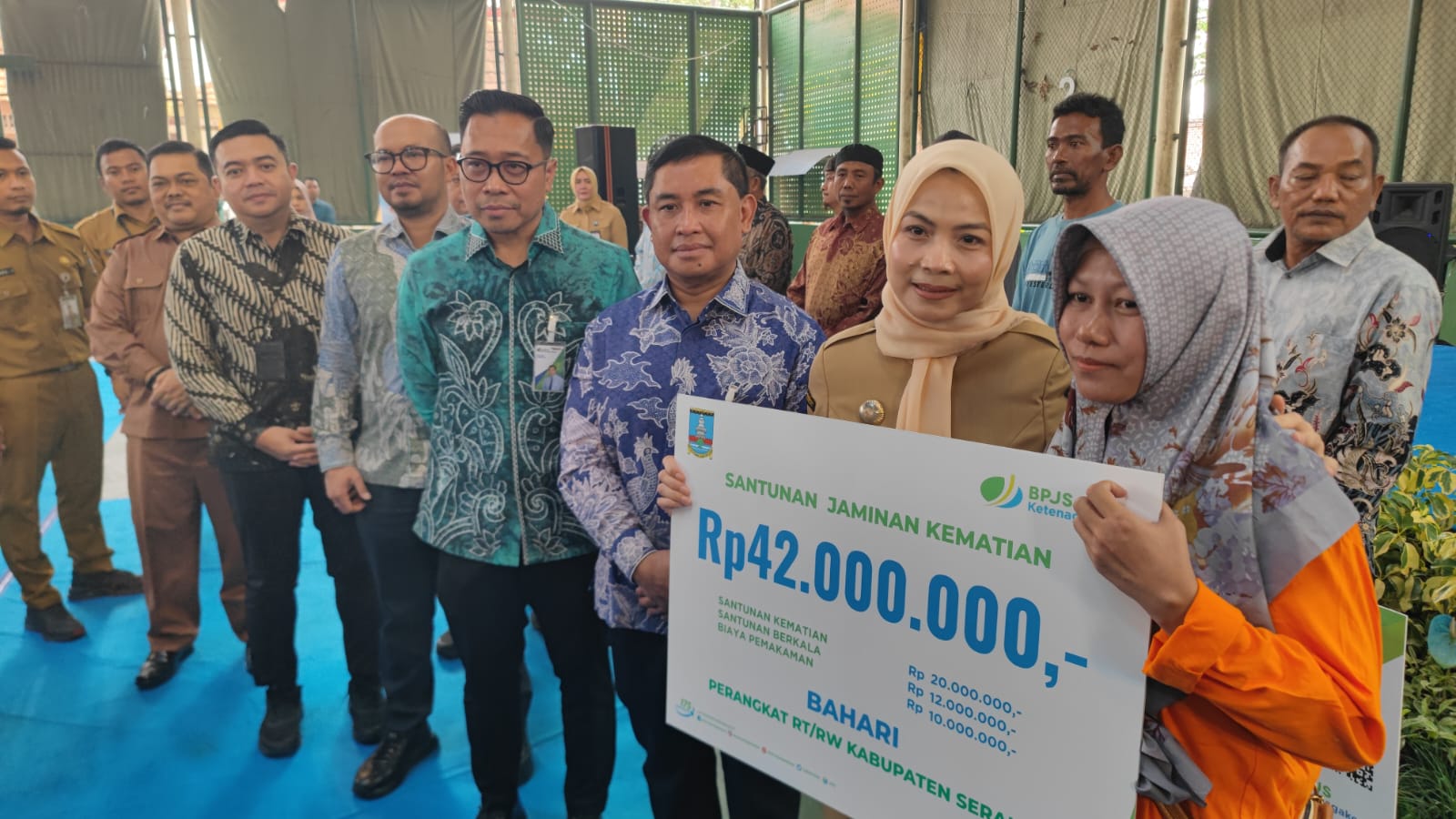 Pemkab Serang Luncurkan Program 100 Pekerja Rentan Per Desa, 32.600 Orang Ditargetkan Terlindungi