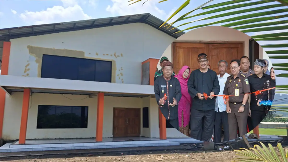 Bupati Sukabumi Resmikan Gedung Serbaguna Desa Sukamulya, Target PADes Meningkat dan Lahirkan Atlet Baru