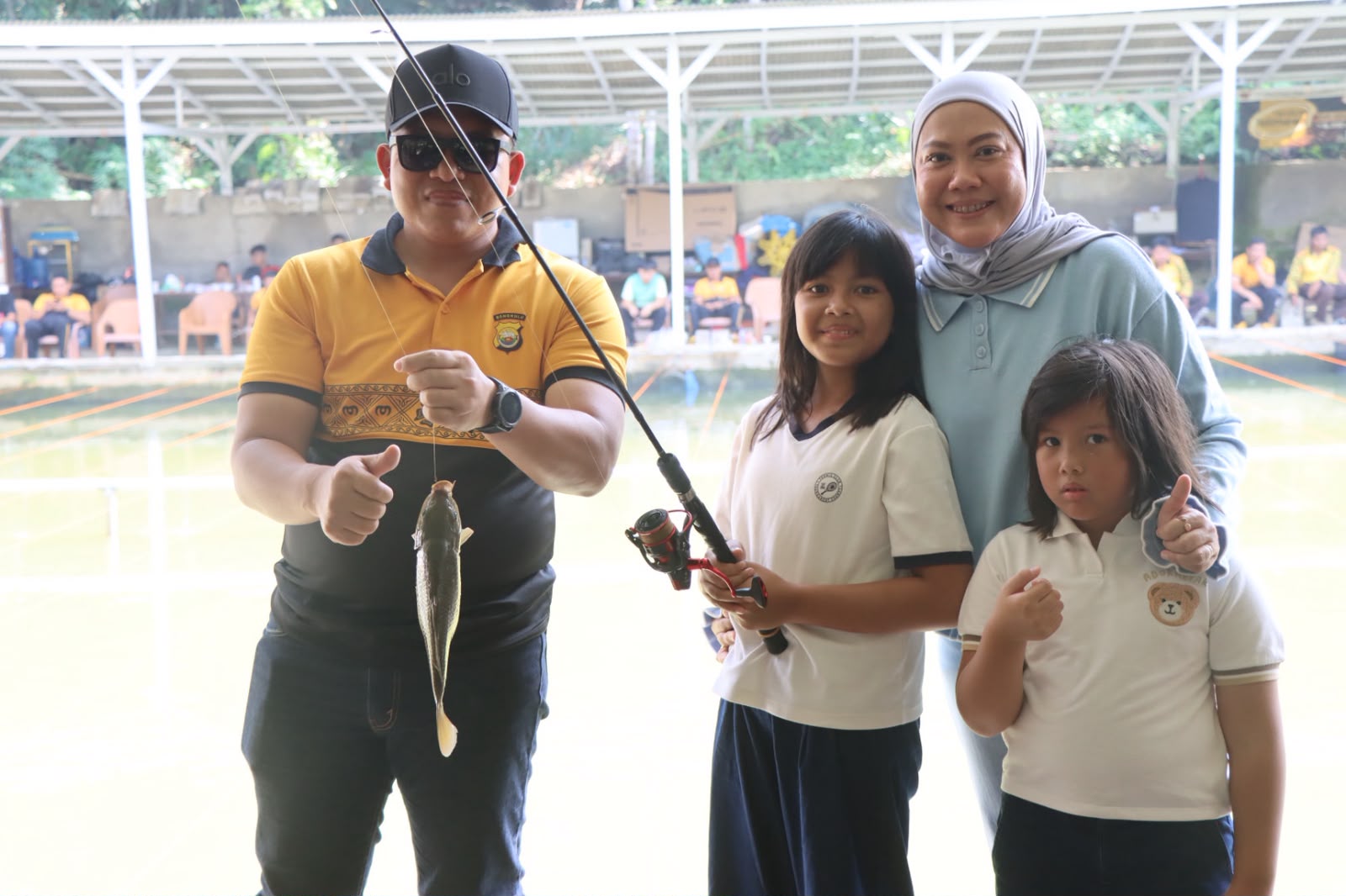 Lomba Mancing Presisi Polres Bengkulu Utara: 280 Peserta Berebut Hadiah Total Rp30 Juta di Kolam Desa Pagar Ruyung