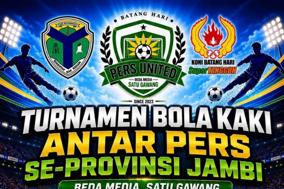 Liga Pers Se-Provinsi Jambi 2026 Siap Digelar di Batang Hari, Pendaftaran Kontingen Gratis
