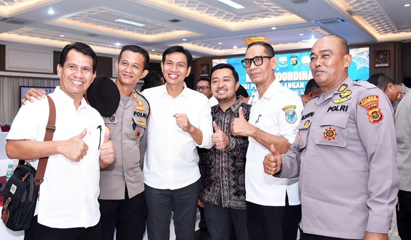 Bupati Batang Hari Mhd. Fadhil Arief Hadiri Rakor Geng Motor di Polda Jambi, Tekankan Pentingnya Sinergi Pencegahan