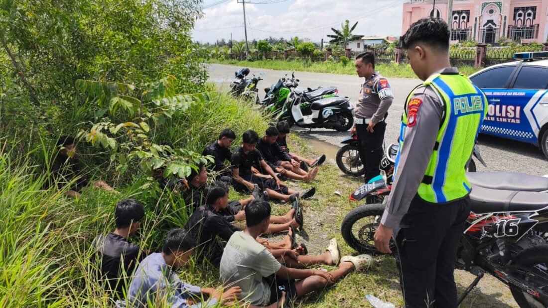 Pamit Salat Jumat, Sekelompok Remaja di Tarakan Malah Balap Liar di Kawasan Islamic Center, 12 Motor Diamankan Polisi