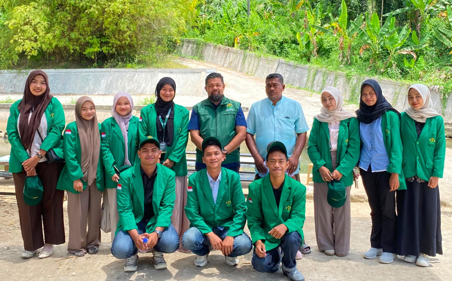 11 Mahasiswa KKN Unimal Diserahkan ke Gampong Saweuk Aceh Utara, Fokus Pemberdayaan Ekonomi UMKM
