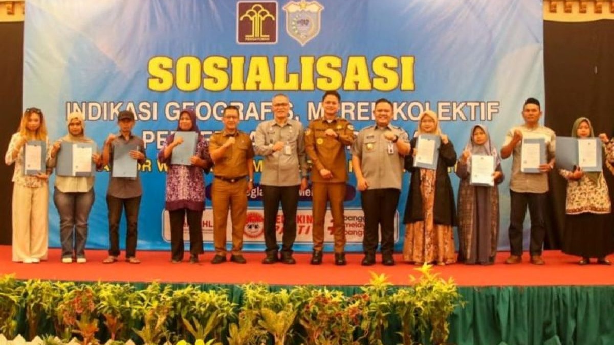Kemenkum Banten Dorong Perlindungan Hukum 100 Pelaku UMKM di Pandeglang Lewat Merek Kolektif dan Indikasi Geografis
