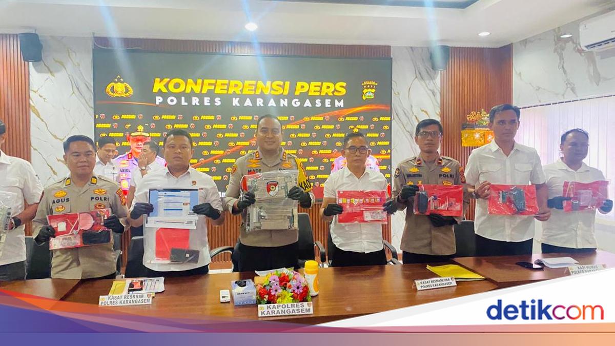 Polres Karangasem Bekuk 10 Tersangka Kriminal, dari Judi Piala Dunia hingga Pencuri Ayam Aduan