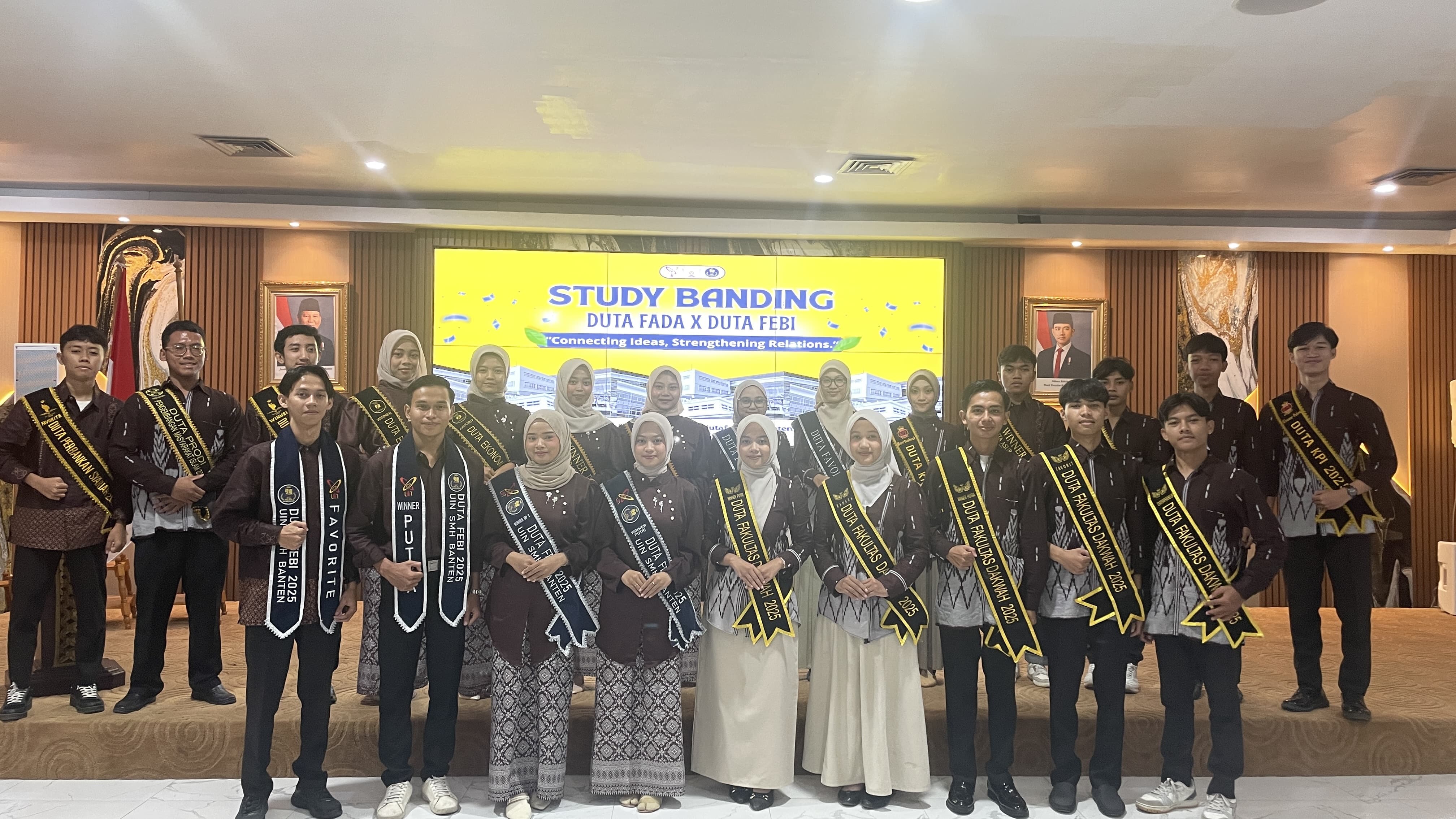 Perkuat Branding dan Hapus Stigma, Duta FADA dan FEBI UIN Banten Gelar Studi Banding Bahas Program Kerja Berdampak