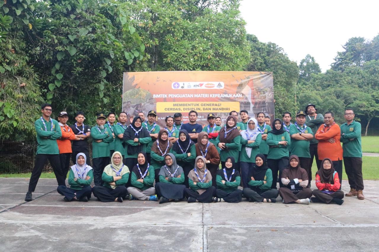 50 Guru SMP YPPSB Sangatta Ikuti Bimtek Kepramukaan Selama Tiga Hari, Siapkan Program Garda Prima